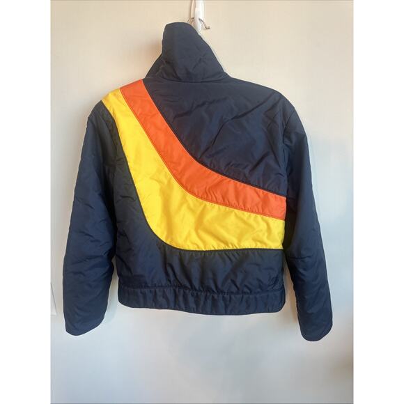 VTG 70s 80s White Stag Women's Puffer Coat Size Medium Talon Zip *See Descriptio